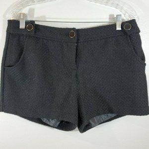 Max & Riley Size XL  Shorts Black Lined Textured